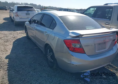 2012 Honda Civic Lx z USA, uszkodzony, nr VIN 19XFB2F50CE070922